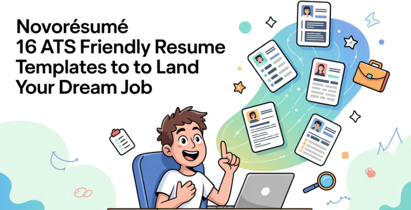 Novorésumé 16 ATS Friendly resume Templates to to Land Your Dream Job