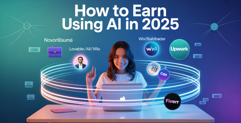 How to Earn Using AI in 2025: A Complete Guide for Freshers, Students, Job Seekers & Freelancers