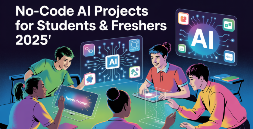 Top 10 No-Code AI Projects for Freshers & students