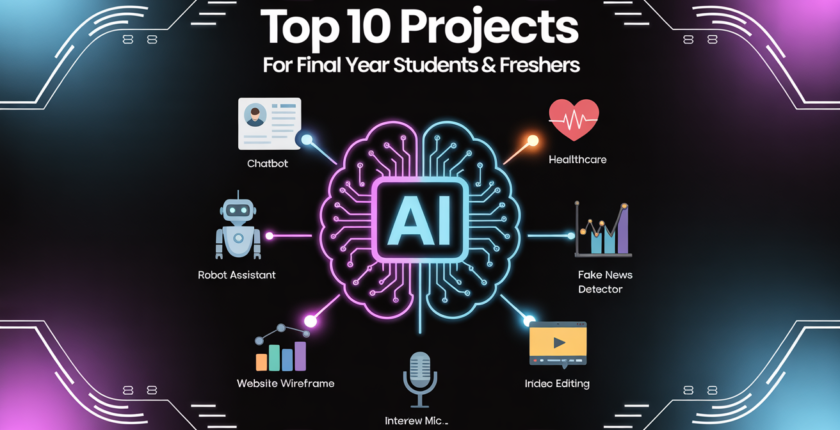 Top 10 AI Projects for Final Year Students and Freshers to Land Their Dream Job in 2025