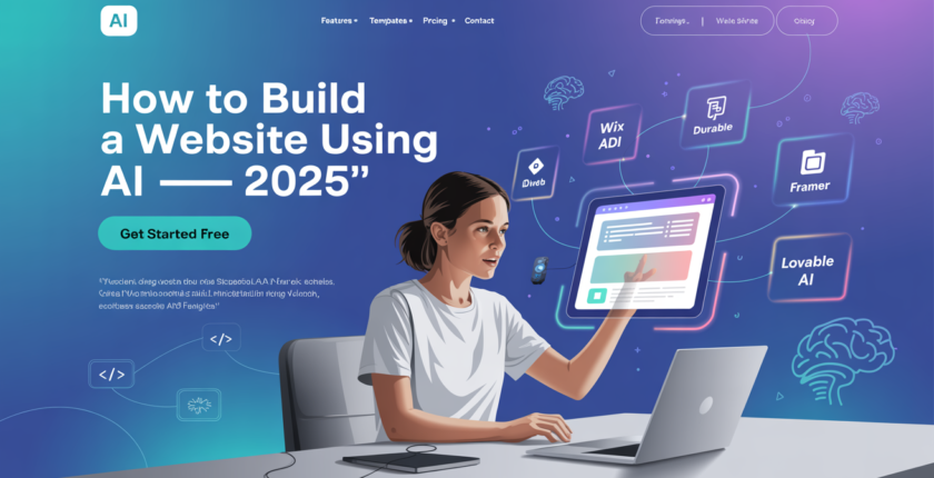 How to Build a Website Using AI : The Zero-Code Guide to Building a Professional Website with AI
