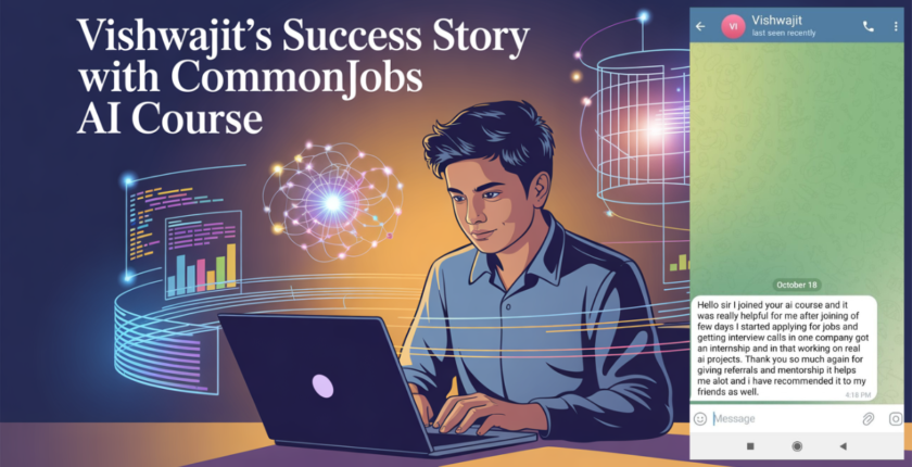 How Vishwajit Built His First AI Project — Step by Step