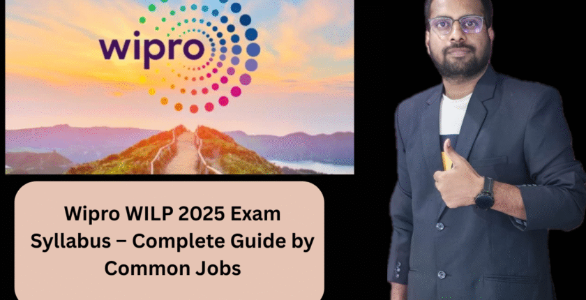 Wipro WILP 2025 Exam Syllabus – Complete Guide by Common Jobs