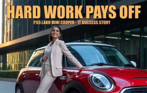 Hard Work Pays Off - Hyderabad IT Professional Drives Home a ₹65 Lakh Mini Cooper