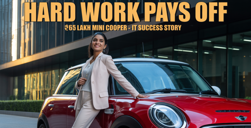 Hard Work Pays Off - Hyderabad IT Professional Drives Home a ₹65 Lakh Mini Cooper