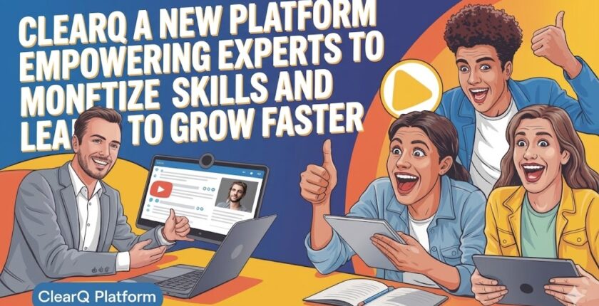 ClearQ A New Platform Empowering Experts to Monetize Skills and Learners to Grow Faster