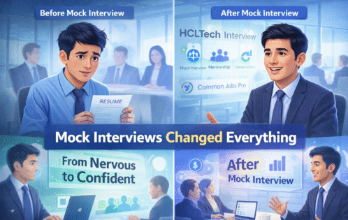 Why Mock Interviews Are a Game-Changer for Freshers: How a Common Jobs Pro Candidate Cracked His Interview