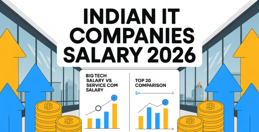 Which IT Company Pays How Much Salary to Freshers in 2026? — Top 20 Companies Salary Comparison in India”