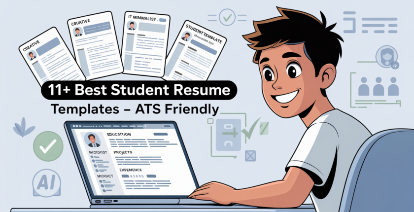 Best Student Resume Templates by Novorésumé to Land Jobs Faster in the AI Hiring Era