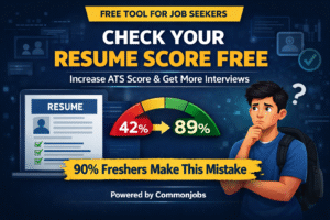 Free Resume Checker & Resume Optimizer: 90% Freshers Make This Resume Mistake