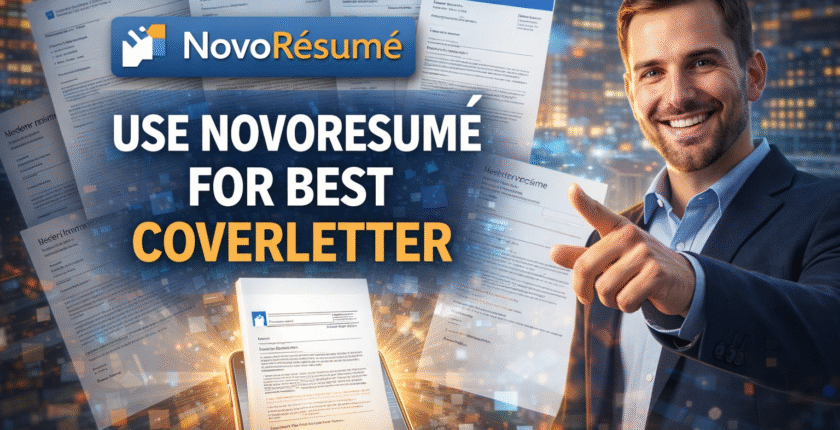 Cover Letter Templates 2026: Best Novorésumé Cover Letter Examples for Job Applications