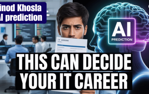 Is AI Going to Kill the Indian IT Sector? What Freshers Must Know | Vinod Khosla prediction