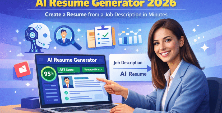AI Resume Generator 2026 How to Create a Resume from any Job Description