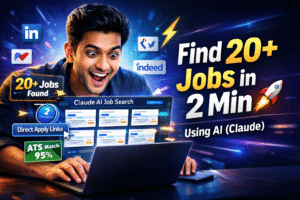 How to Use Claude AI to Find 20+ Job Openings in Just 2 Minutes
