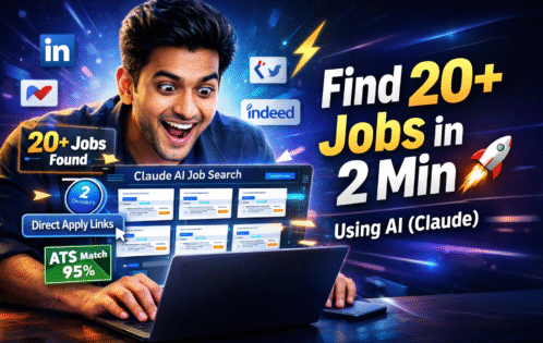 How to Use Claude AI to Find 20+ Job Openings in Just 2 Minutes