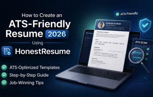 How to Create an ATS-Friendly Resume 2026 Using HonestResume