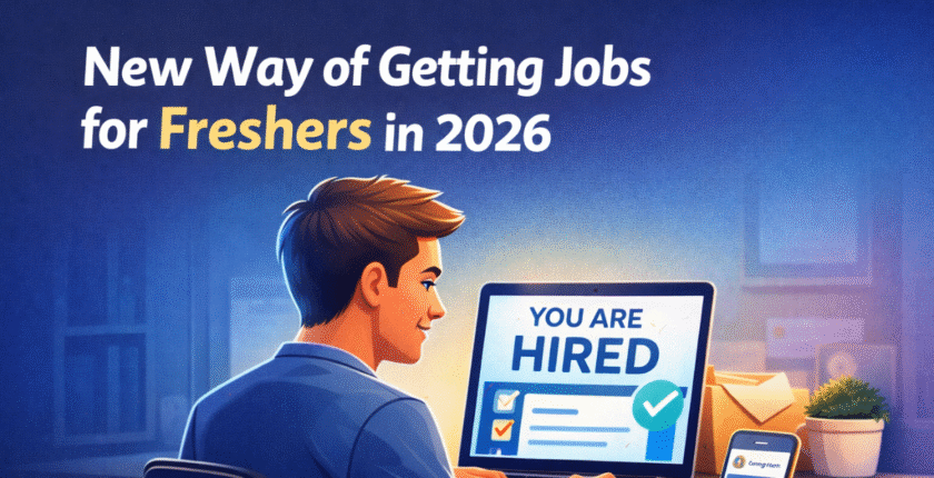 How to Get a Job in the Next 6 Months in 2026 : New way of getting job for freshers