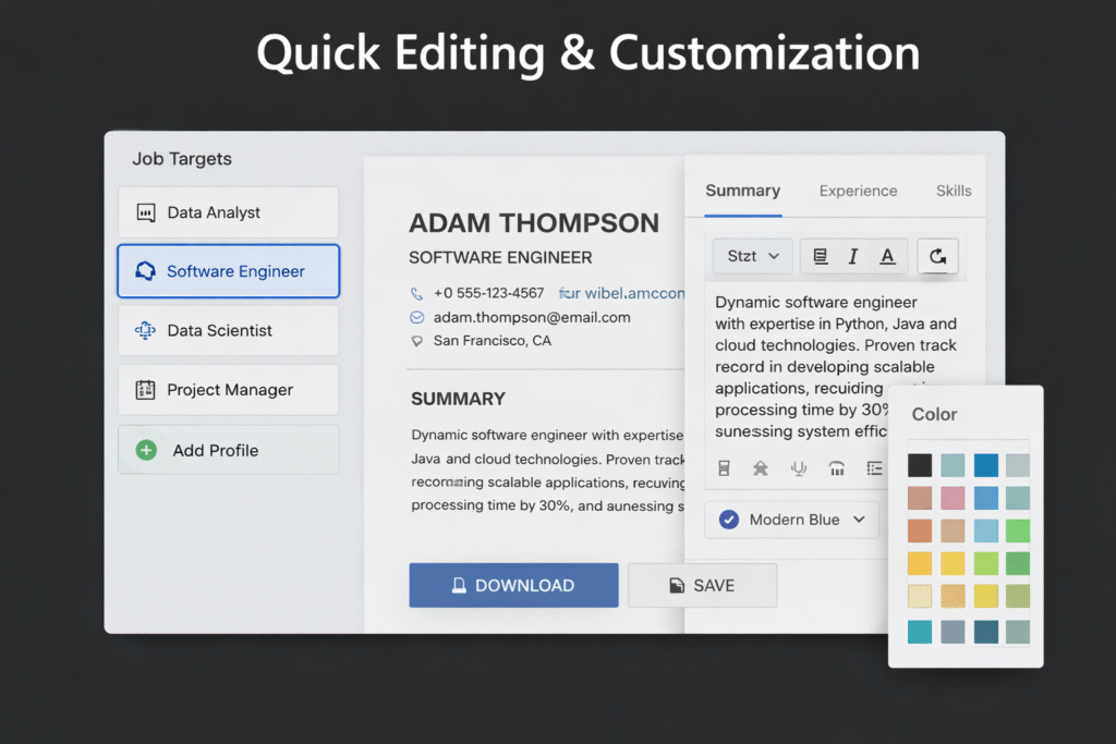 AI Resume Generator 2026 How to Create a Resume from any Job Description