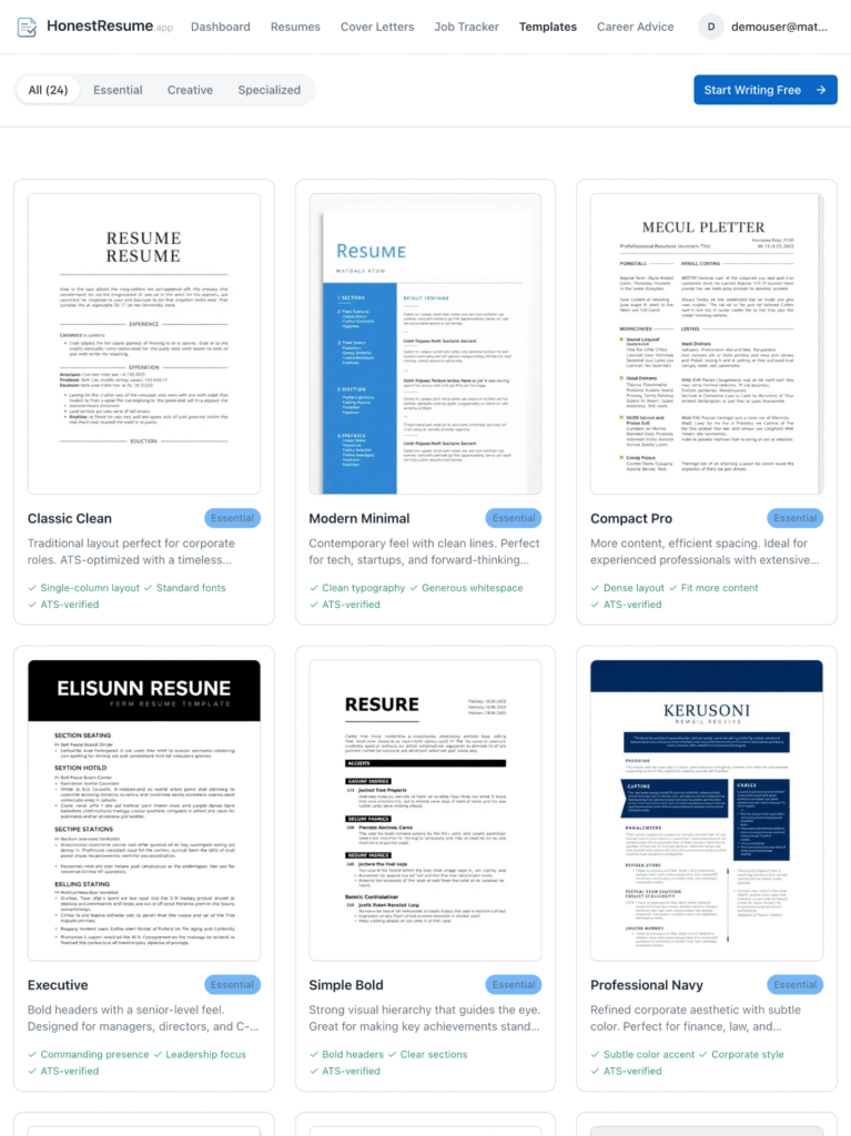 How to Create an ATS-Friendly Resume 2026 Using HonestResume