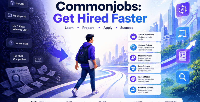 What is Commonjobs? Features, Benefits, Reviews & How It Helps Freshers Get Jobs Faster