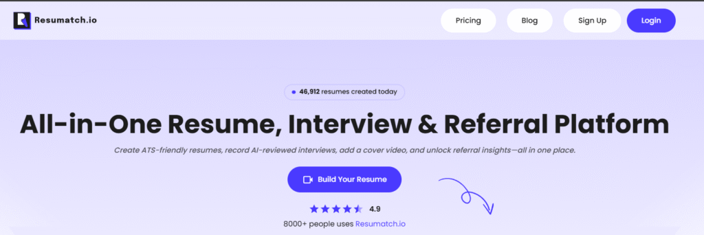resumatch.io Best AI Resume Builder 2026 The Ultimate AI Resume Builder for ATS Success