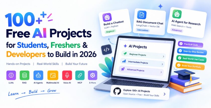 100+ Production-Ready AI Projects, LLM Tutorials, RAG & AI Agents