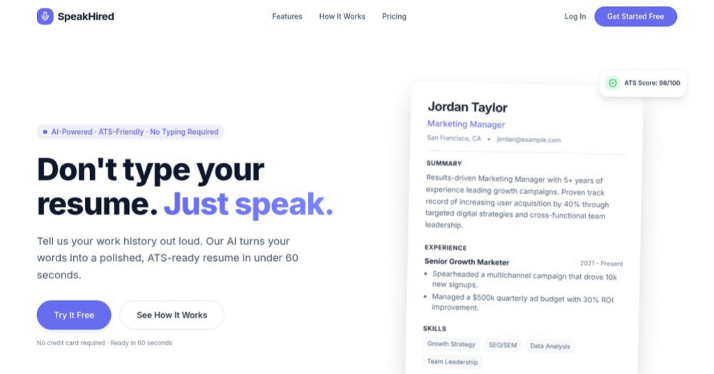 SpeakHired Review 2026: Features, Benefits, and How It Helps Job Seekers
